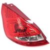 SHUGWA Auto Fanalino Per Ford Fiesta Hatchback 2009-2012 Accessori Auto Gruppo Fanale Posteriore Luci Freni Retromarcia Indicatori Direzione Lampada LED Fanale Posteriore(Sinistra)