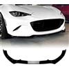 IDENUONA Kit di labbro spoiler paraurti anteriore per Mazda MX-5 Miata ND 2016-2022 Nero