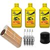 MIM Distribution Kit tagliando Olio filtri e Candele per Honda-CB 600 F Hornet dal 2007 Fino al 2013