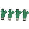 Zohisin Iniettori carburante 1984G0 di qualità OEM set da 4 pezzi per Citroën C2 C3 Peugeot 1007 206 207 Bipper iniettori benzina di ricambio per motore auto