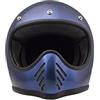 DMD 1FFS40000EB06 Seventyfive Casco Moto, Blu Metallico, XXL