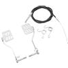 Aramox Kit Pedali Acceleratore Freno per Go Kart 6,5 CV - 1 Paio con Cavo Acceleratore 71 Pollici - Road Rocket Azusa Fun Kart