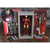 Marvel action figure Marvel IRON MAN Mark IV MK4 Hall of Armour luci LED ZD Toys