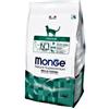 MONGE GATTO CROCCHETTA ADULTO HAIRBALL POLLO 1,5 KG