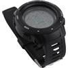 Alomejor Orologio Sportivo Digitale Orologio da Corsa Sportivo da Uomo con Cronometraggio Luminoso Multifunzionale Impermeabile(Nero)