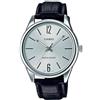Casio Men's MTPV005L-!B Silver Leather Japanese Quartz Fashion Watch