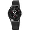 LOTUS Orologio Donna Analogico in Acciaio Inossidabile 316l Nero | Movimento al Quarzo, Vetro ad Alta Resistenza, Impermeabile 5 ATM, Special Prices 18821/1