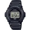 Casio Orologio Digitale Standard Serie W-219 Uomo Chippukashi, Modello Overseas, Nero W-219H-1AV, Cinturino Nero W-219H-1AV, Nero W-219h-1av, Cinturino