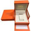 ROUREOX Vivace Arancione Orologio Presentazione Scatola Singola Griglia Esposizione Custodia Regalo Borsa Esterno Manica Conservazione Organizzatore per Panerai Orange Box