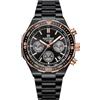 NAVIFORCE Orologio da polso da uomo con cronografo sportivo a energia solare, tattico militare, 12/24 ore, lancette luminose, cinturino in acciaio inox, impermeabile fino a 3 atm