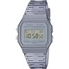 Casio Retro-Vintage - Orologio da polso da unisex al quarzo casual bracciale e cassa in resina di colore nero display digitale nero - F-91WS-8DF