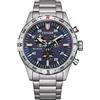 Citizen Orologio Cronógrafo Uomo con Cinturino in Acciaio Inossidabile AT2520-89L