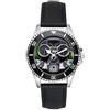 KIESENBERG Orologio da uomo Regalo per Kawasaki ZX Tachimetro Fan Cockpit Quarzo Analogico Orologio da polso L-10017