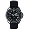MWC 1999-2001 Pattern Quarzo Acciaio Nero Zaffiro Tessuto Giorno Data Orologio Uomo ANSE FISSE