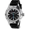 VOSTOK | Orologio da polso classico anfibio automatico automatico a carica automatica subacquea | WR 200 m | Amphibia 120512 | Moda | Business | Orologi da uomo casual, Resina nera., Subacqueo