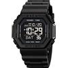 SKMEI Le migliori marche degli uomini digitali Mens impermeabile orologi da polso elettronici moda PU Band Sport Watch relogio Masculino Sport Watch Men
