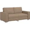 vidaXL Divano a due posti Cappuccino 180 cm Pelle Sintetica, Soggiorno, divano moderno, poltrona elegante, design rettangolare, ecopelle resistente, posti morbidi, seduta ergonomica