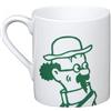 Tintin Moulinsart Mug Porcellana, Misura Unica