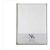 CAMILLATEX Ennekappa 1876 Color Coppia Federe Bianco a 4 volani in Percalle Americano, 0000 Bianco, CM. 52 x 80