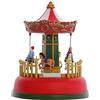 Josenidny Xmas Glowing Music Ruota Panoramica Regali di Natale Regali della Vigilia di Natale Ornamenti di Natale Regali per la Decorazione della Casa A