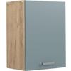 Vicco Pensile da cucina R-Line, Grigio-blu, 45 cm, per la libera combinazione all'interno di sistemi cucina modulari