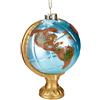 Brubaker Globe - Palla di Natale in Vetro Dipinto a Mano - Bocca Soffiata Decorazione Dell'Albero di Natale Figure Buffo Ciondolo Decorazione Palla Albero - 11 cm