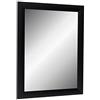 Online-GalleryKing TheMIRROR' - Specchio con cornice in vero vetro, 80 x 100 cm, su misura, colore nero opaco
