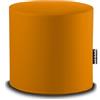 CAB EXTROITALY Luna - Pouf Poltrona Relax Prodotto Italiano (Portata 100Kg) per Sedersi Design Moderno, Poltroncine da Salotto, Camera da Letto, Giardino, in Ecopelle Idrorepellente Sfoderabile