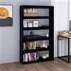 CIADAZ Libreria/Separatore per stanze, 100 x 30 x 167,5 cm, in pino massiccio, libreria di stoccaggio, libreria da parete, libreria