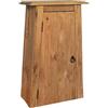 vidaXL Legno Massello di Pino Armadietto Pensile Bagno 42x23x70 cm Mobiletto