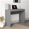 IBUQDDV Scrivania Cameretta Banco Da Lavoro Scrivania Ufficio Scrivania Pc Scrivania Grigio Sonoma 90x40x72 cm in Legno Multistrato per Soggiorno Studio Sala Studio Camera Da Letto