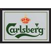empireposter Empire Merchandising 601124 - Specchio con Immagine Stampata (Soggetto: Birra Carlsberg) e Cornice in plastica, Dimensioni 30 x 20 cm