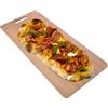 COSE DA CASA cosedacasa Pala Roma per Pizza a Metro in Legno di Betulla Tagliere Vassoio Rettangolare da Pizzeria Pinza Max ristoranti Made in Italy-Pala Pizza 80x36 cm