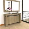 VE.CA.s.r.l. VE.CA - Tavolo Allungabile Mercurio XXL, Made in Italy - Console Allungabile con Porta Prolunghe fino a 3 Metri, 16 Posti Rovere Rock - Moderno da Sala da Pranzo (Rovere Rock, 16 Posti)