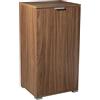 milani home - armadietto 1 anta 45 x 38 x 85 cm, marrone, truciolare bilaminato, Made in Italy