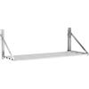 Royal Catering Mensola Pieghevole A Muro Ribaltabile Da Parete Ripiegabile Design a Barre RC-TFWH10045 (40 kg, 100 x 45 cm, Acciaio Inox)