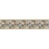 PENSIERI DELICATI Passatoia 52x250 cm, Realizzata in Cotone e PVC, Made in Italy, Passatoia Lavabile In Lavatrice A 40°, Fantasia Triangoli
