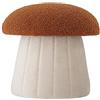 Bloomingville Bertil Pouf, Rosso, Poliestere