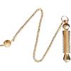 Valmoni Sport Pendolo ISIS 16 Batterie Metallico Dorato con Testimone 5 cm Radiestesia Egiziana Divinazione