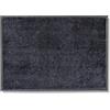 Schöner Wohnen Kollektion zerbino antipolvere Miami - zerbino trapuntato 50x70 cm in antracite-nero - lavabile clean-off