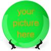 LeDiYouGou Piatti Decorativi In Ceramica Fotografica Personalizzati,Piatti Con Espositore,Piatto In Ceramica Personalizzato Con Foto / Immagine / Testo,Regali Commemorativi Per Coppia Amico Di Famiglia Comp