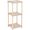 Fact Importados Generico Scaffale 3 ripiani 25x68x26 cm in polipropilene