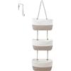 IGTOPS Organizzatore di Porte, appendere daPortaoggetti a 3 Livelli, Organizer a Ripiani Appesi, Organizzatore per Pannolini per Armadio, Cameretta, Bagno