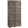 Tontarelli 8085555909 - Armadio multifunzione a 4 scomparti su 1 lato, WENGÉ