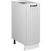 Vicco Mobiletto bagno Fame-Line, Bianco country, 30 x 82 cm | senza piano di lavoro, per la conservazione di articoli da bagno e prodotti per la pulizia