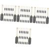 OSALADI 4 Set Spazzole di Carbone per Macchina da Cucire Singer Spazzole di Carbone per Motore Spazzole di Ricambio per Macchine da Cucire Spazzole di Carbone per Motore di 20 Pezzi*4