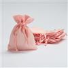 BARATTI 50 Pezzi Sacchetti in Raso 10x12 cm con Tirante, Ideale per Bomboniere, Fai da Te, Porta Oggetti, Confetti, Caramelle, Regalo, Matrimonio, Battesimo, Comunione (Cipria)