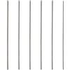 MUELODSIC Filo di Tungsteno da 20cmx3mm Resistente alle Alte Temperature Robusti 6 Pezzi per Ceramica e Gioielli per Forno e Artigianato in Ceramica