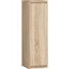 AKORD | Mobile Alto a 1 Anta | Armadio a Muro Sospeso | 30x30x99 cm | Per i Libri | Per i Piccoli Oggetti | Armadietto a Parete | Parte perfetta di un set | Robusto |Rovere Sonoma