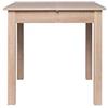 AVANTI TRENDSTORE - Colima - Tavolo da pranzo, allungabile per 40 cm, in legno laminato, disponibile in diversi colori ed in 4 diverse misure (80-120x76,5x80 cm, quercia Sonoma)
